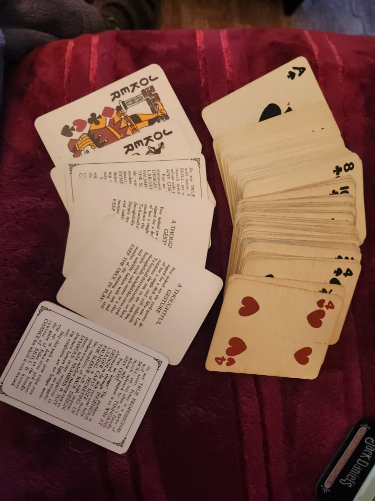 Vintage Jack Daniel's Gentlemen's Playing Cards Tin 2 decks image indicator(6)