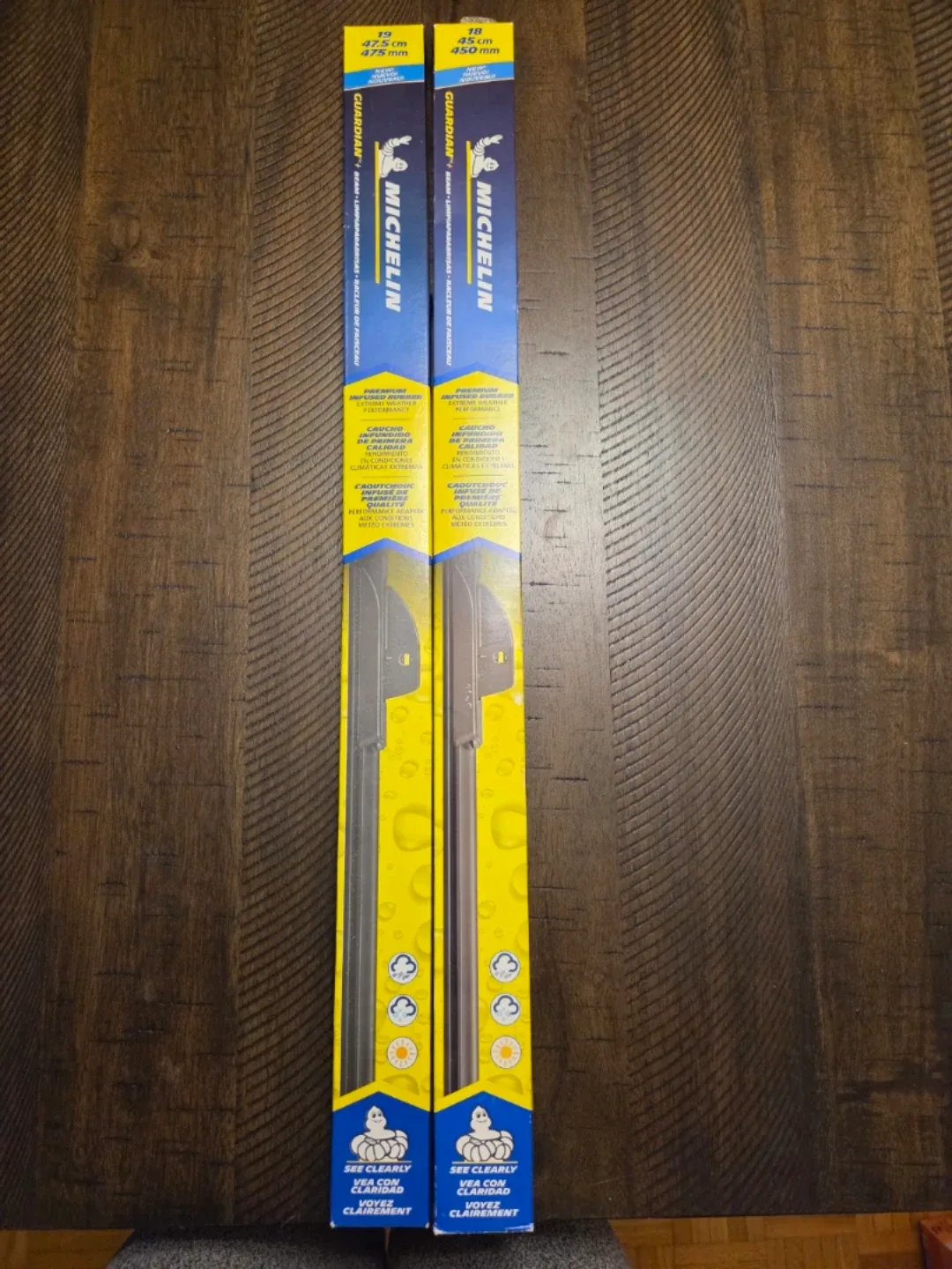 Michelin Guardian 18" and 19" Windshield Wipers - New