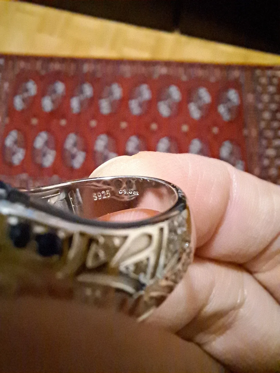 Sterling Silver Ring, 9.19g image indicator(5)