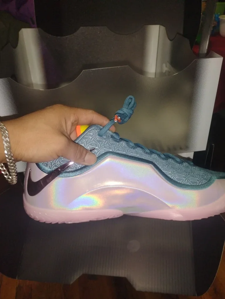 Nike LeBron XX Smokey Blue Multi-Color Size 14.5 image indicator(5)