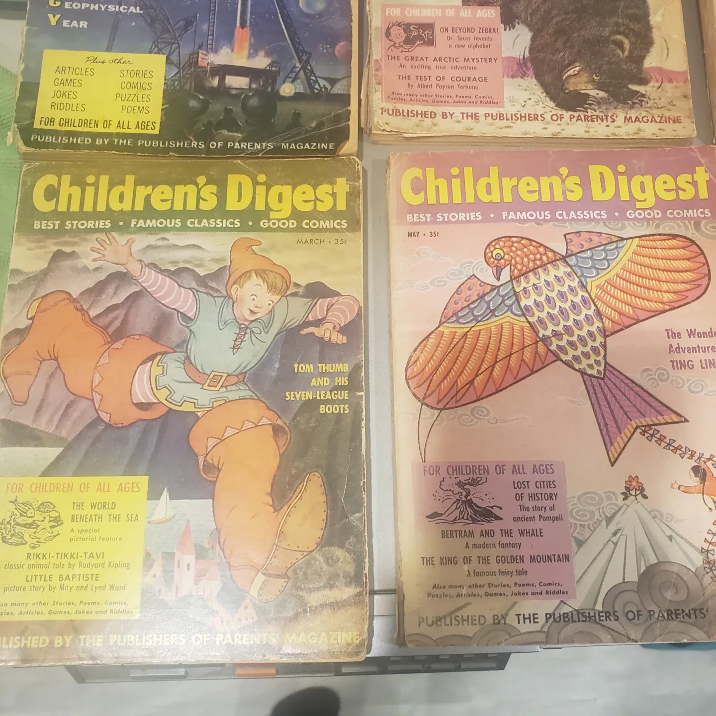 Vintage Children's Digest Magazines