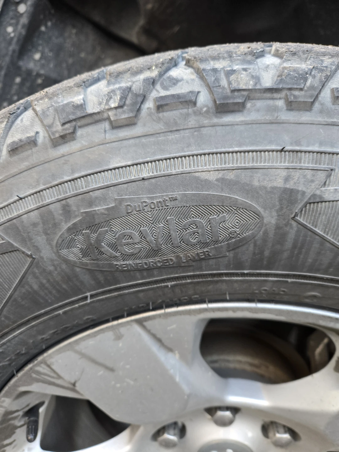 FREE DELIVERY! Goodyear allterrain Kevlar tires w rims $450 - photo 2