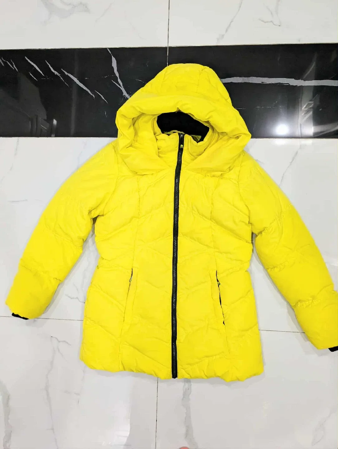 OCK5 Yellow Puffer Jacket - Size G/L