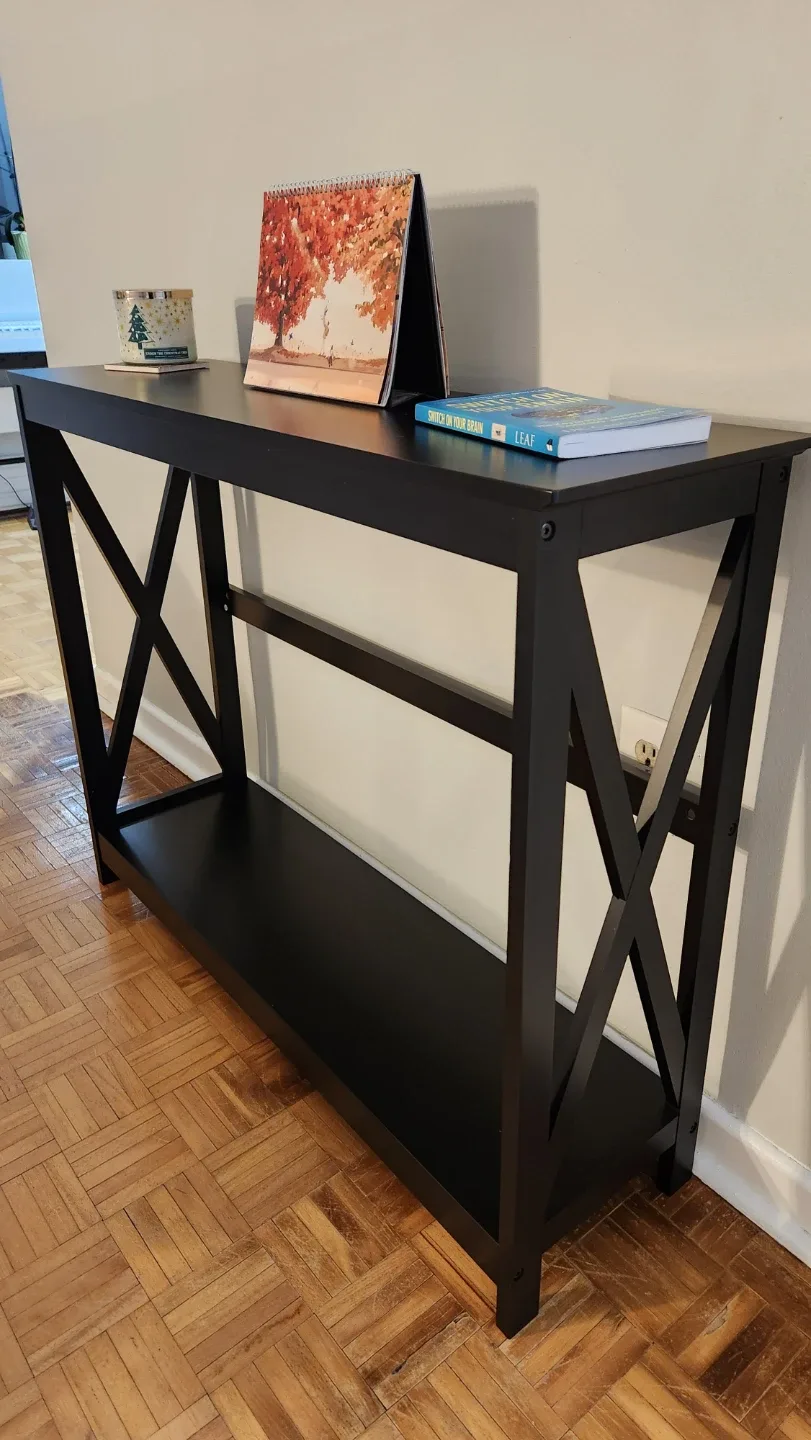 Black Console Table - Hallway or Living Room *new