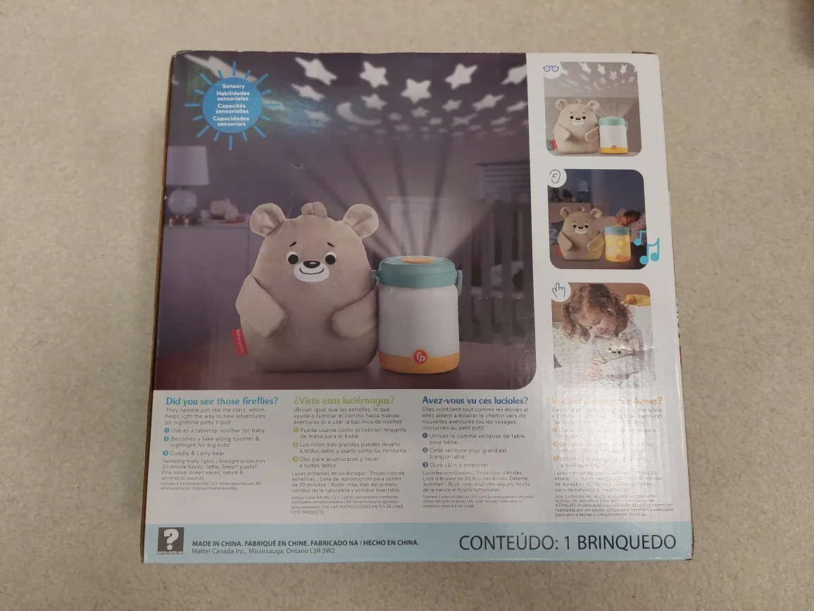 Fisher Price Baby Bear & Firefly Soother (NEW) image indicator(2)