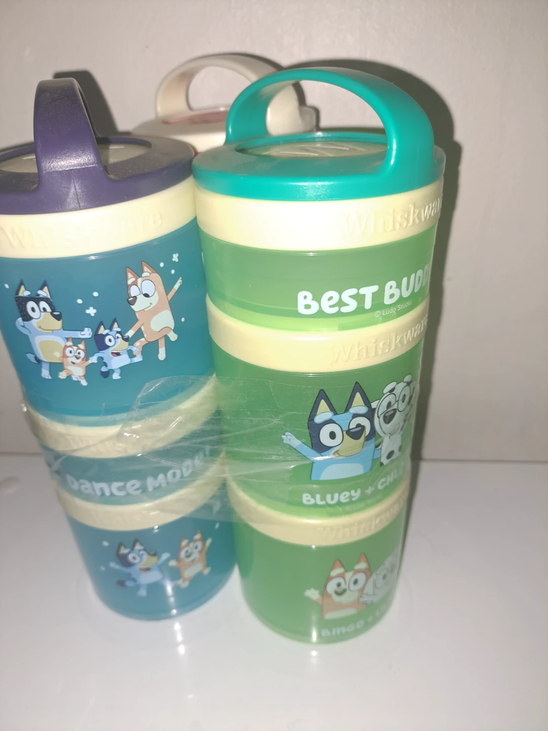 Bluey Snack Stacking Containers