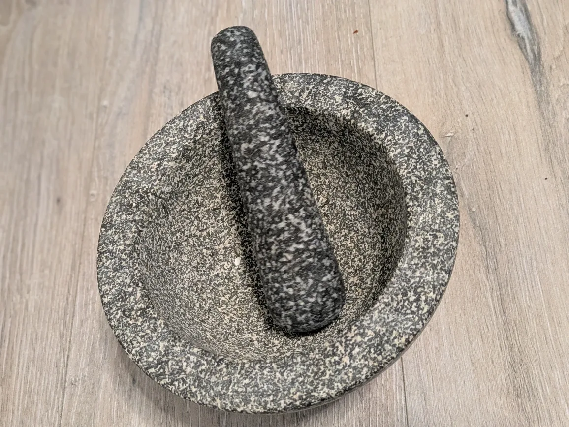Granite Mortar and Pestle Set