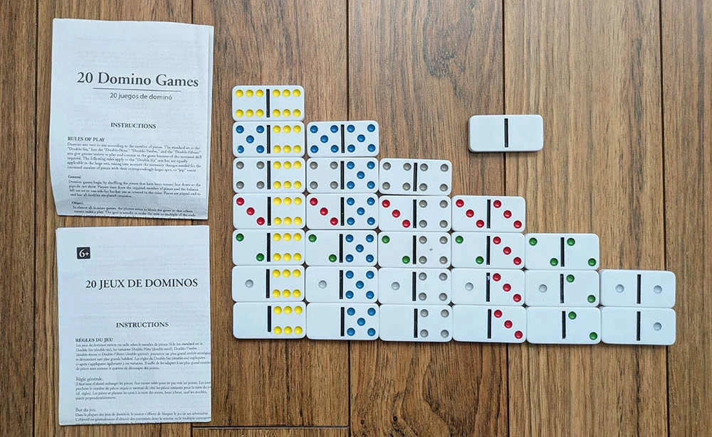 Dominoes - Double-Six - 100% COMPLETE, EXCELLENT CONDITION - photo 3