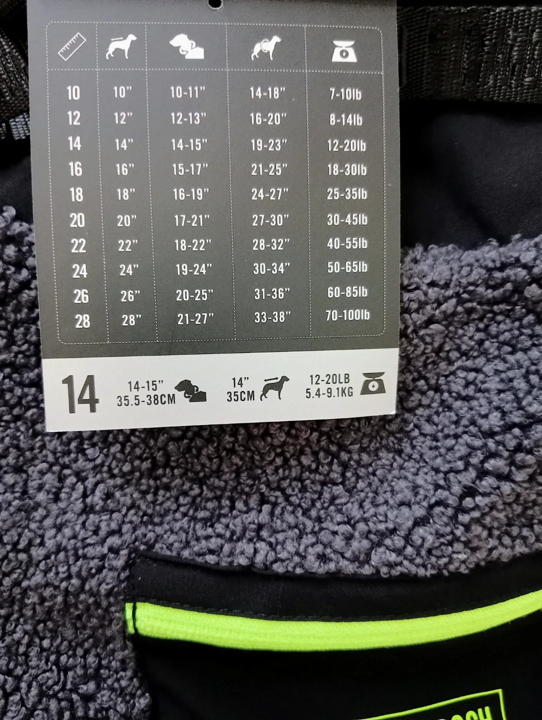 Canada Pooch Harness Jacket - Size 14 image indicator(4)