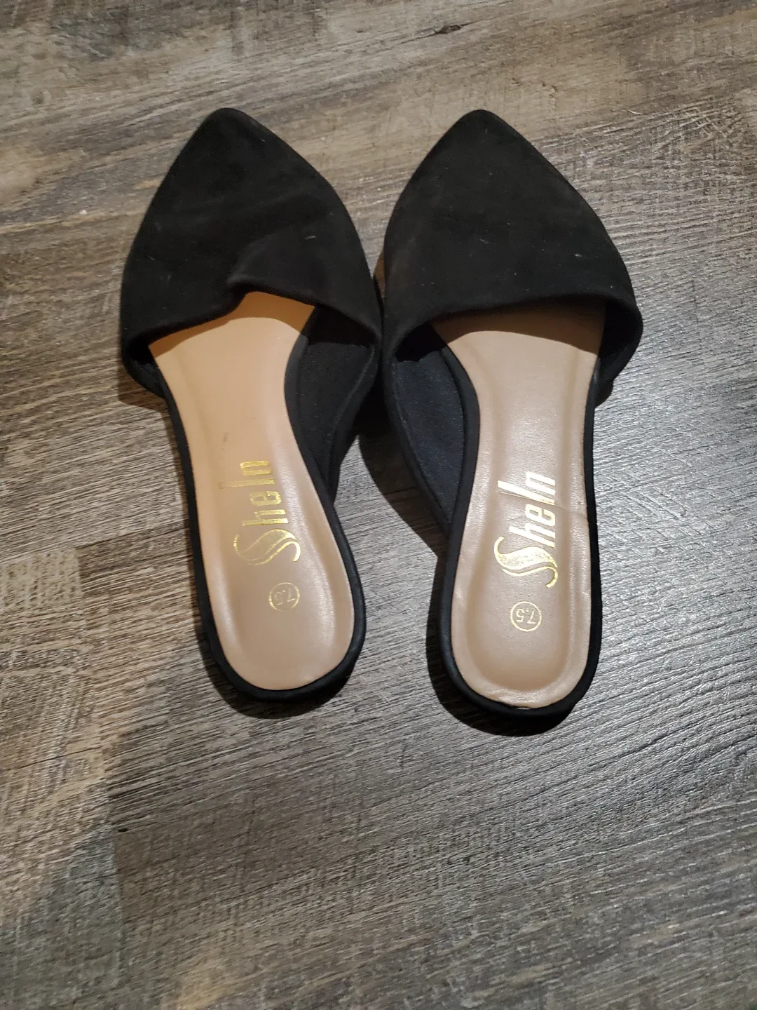 SheIn Black Mules - Size 7.5 image indicator(2)
