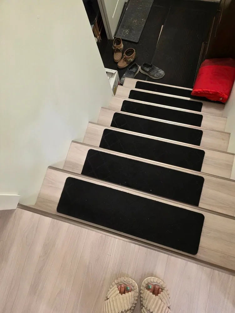 Black Stair Treads