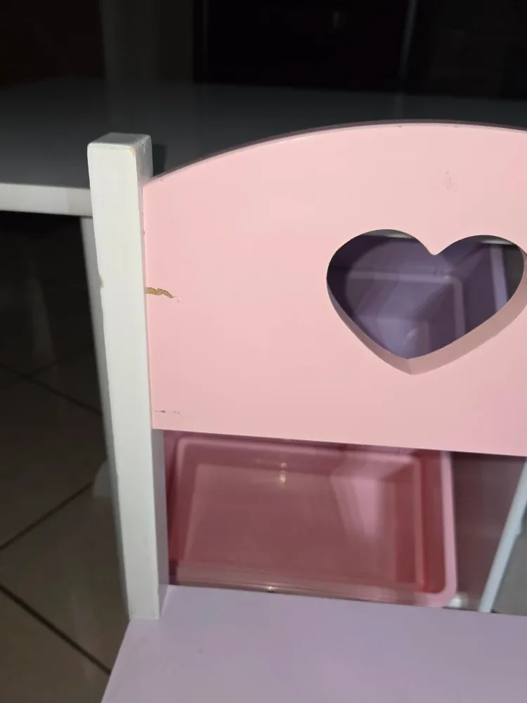 Kids Table & Chairs Set - Pink & Purple image indicator(4)