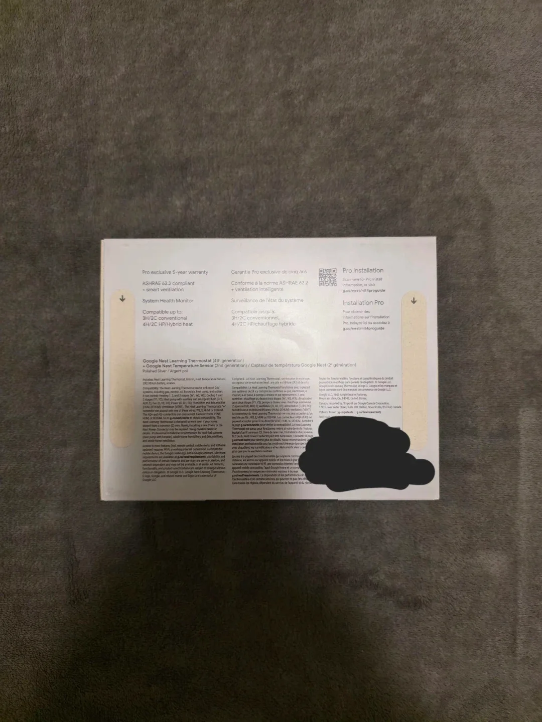 Google Nest Thermostat Pro Edition (Gen 4) image indicator(5)