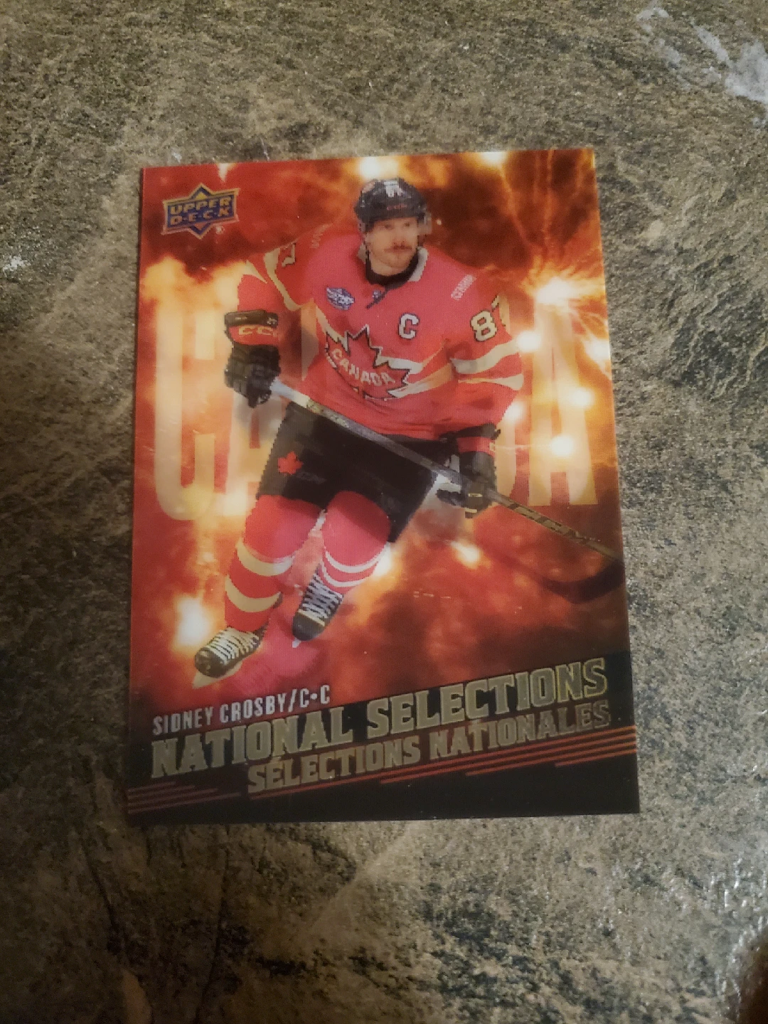 Tim hortons Sidney crosby card