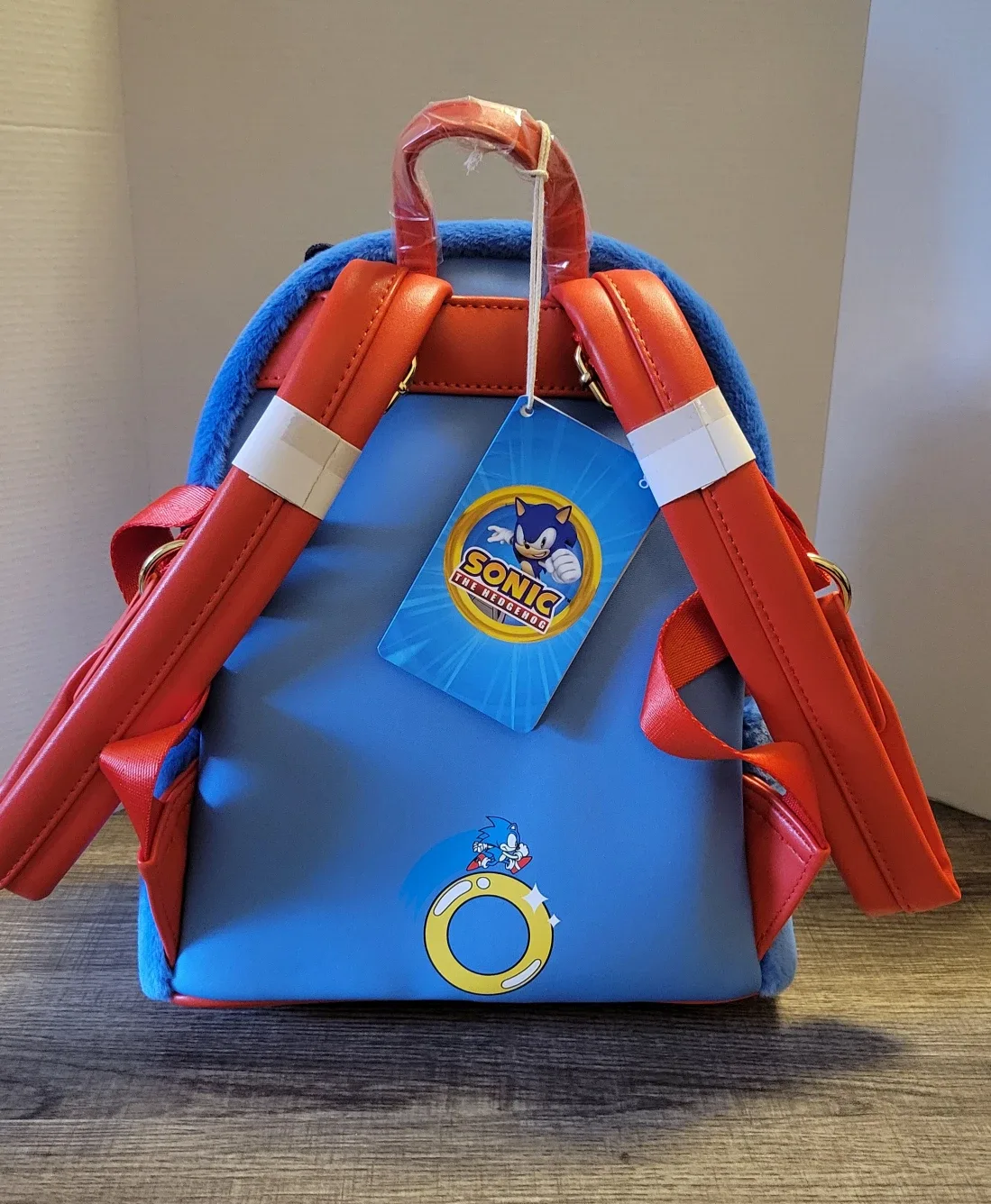 Loungefly Sonic the Hedgehog Faux Fur Backpack image indicator(5)