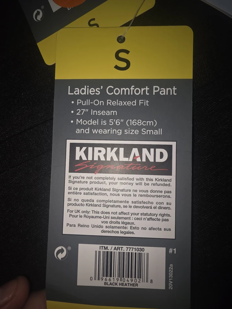 Kirkland Signature Ladies' Comfort Pant - Size S - photo 5