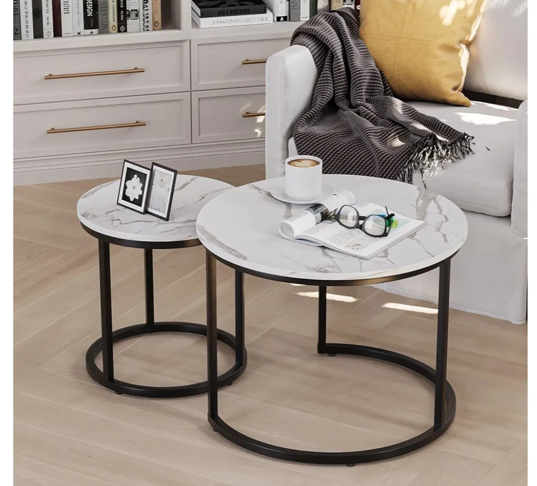 Nesting Coffee Tables - Set of 2 - photo 2