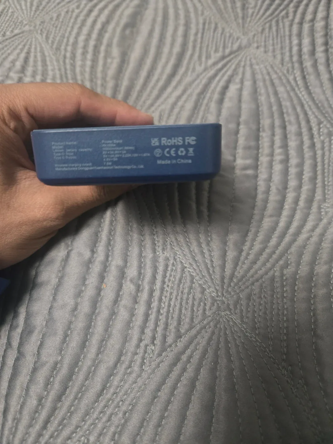 Blue Power Bank image indicator(3)