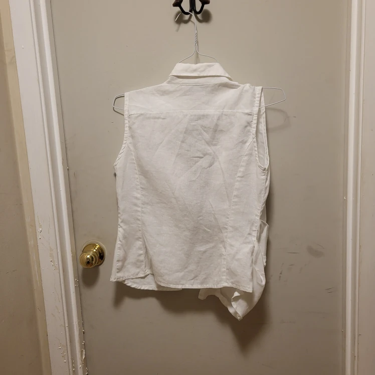 Robert Kitchen White Vest - Size S - photo 2