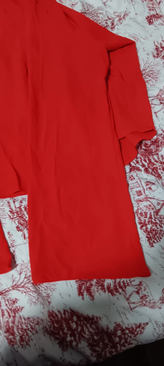 Vince Camuto Red Blouse Size 4 - photo 3