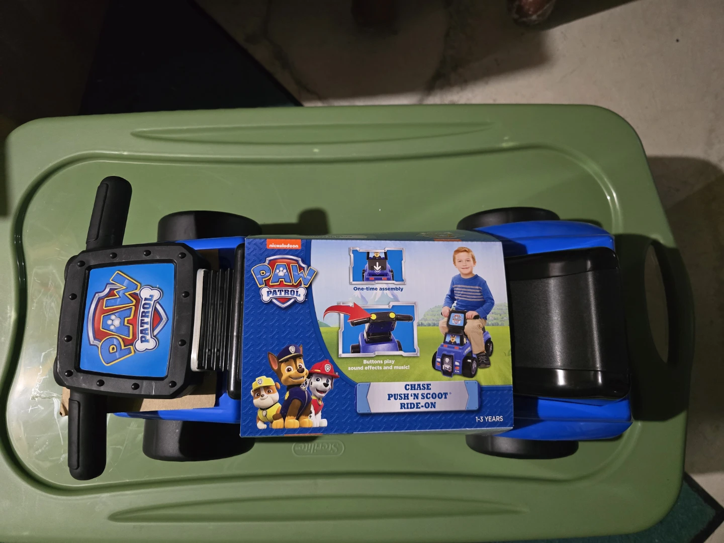 Paw Patrol Chase Push 'N Scoot Ride-On Toy