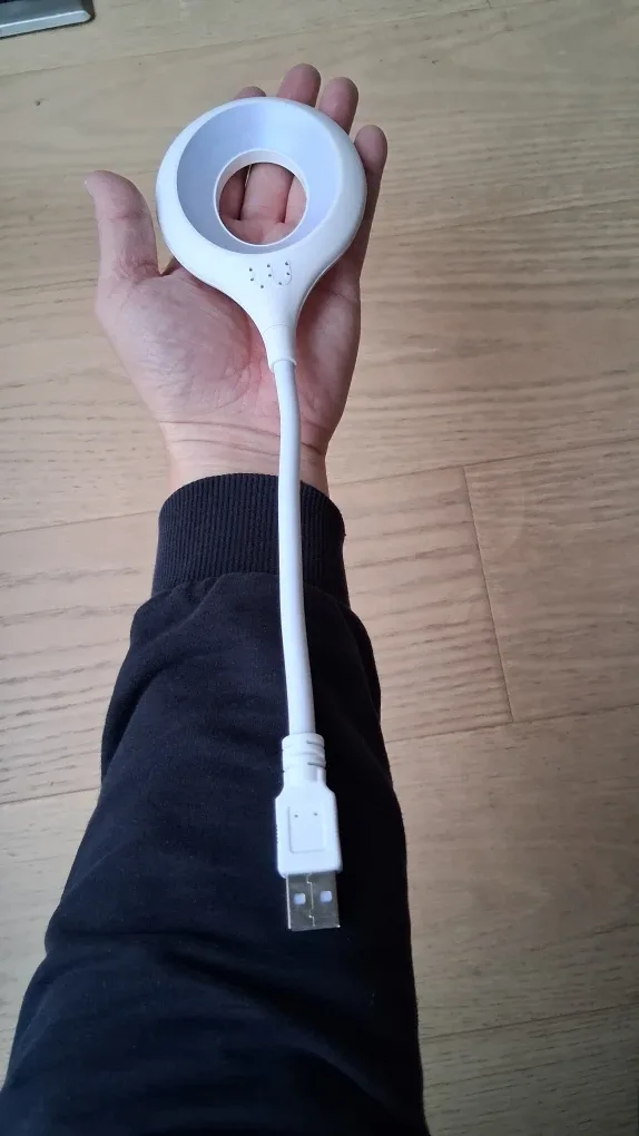 USB Night Lamp, Flexible Ajustable, Reading Lamp, Notebook Lamp image indicator(7)