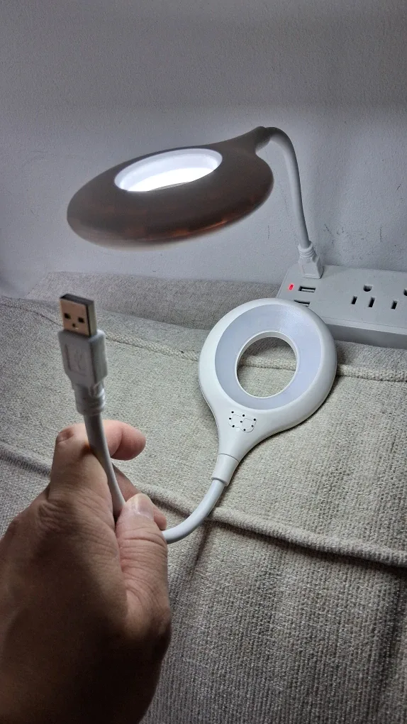 USB Night Lamp, Flexible Ajustable, Reading Lamp, Notebook Lamp image indicator(9)