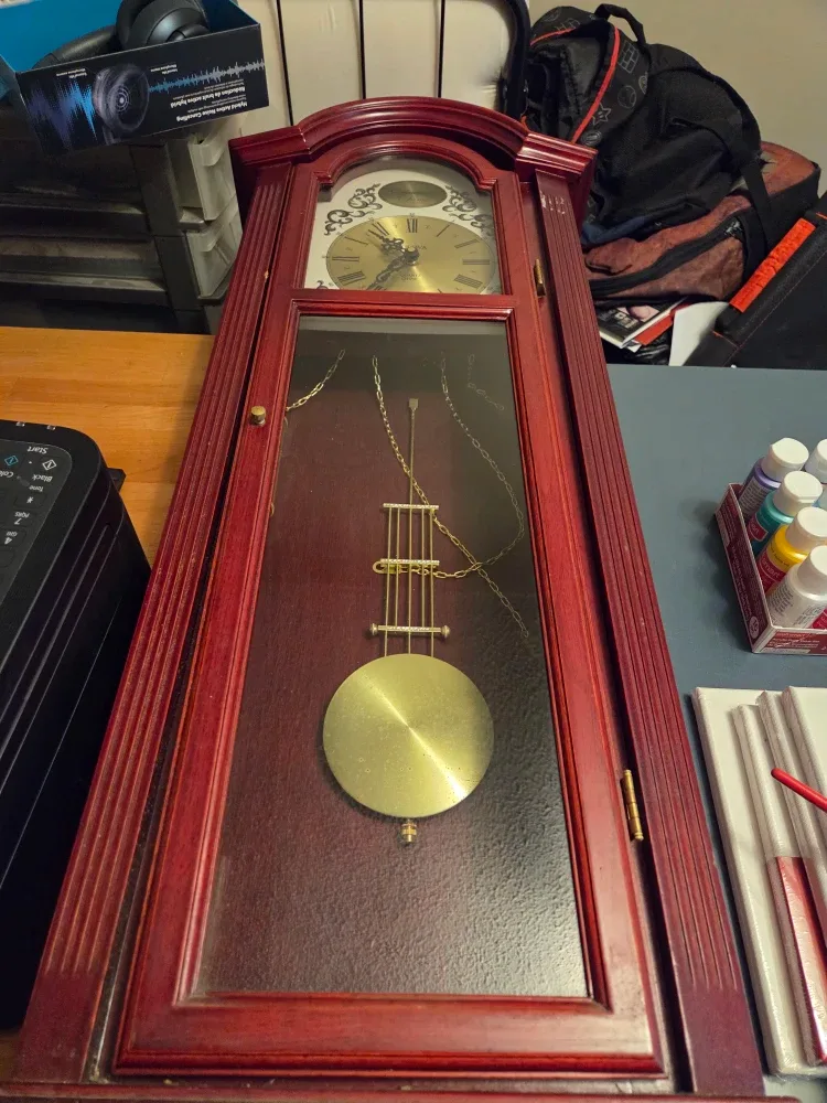 Bulova Westminster Chime Grandfather Clock image indicator(2)