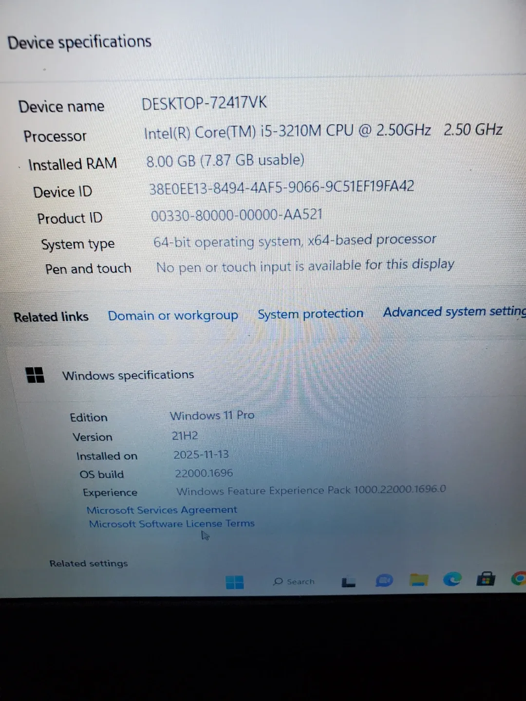 15.6inch i5 3rd gen windows 11pro  Dell Vostro 3560 Laptop image indicator(5)