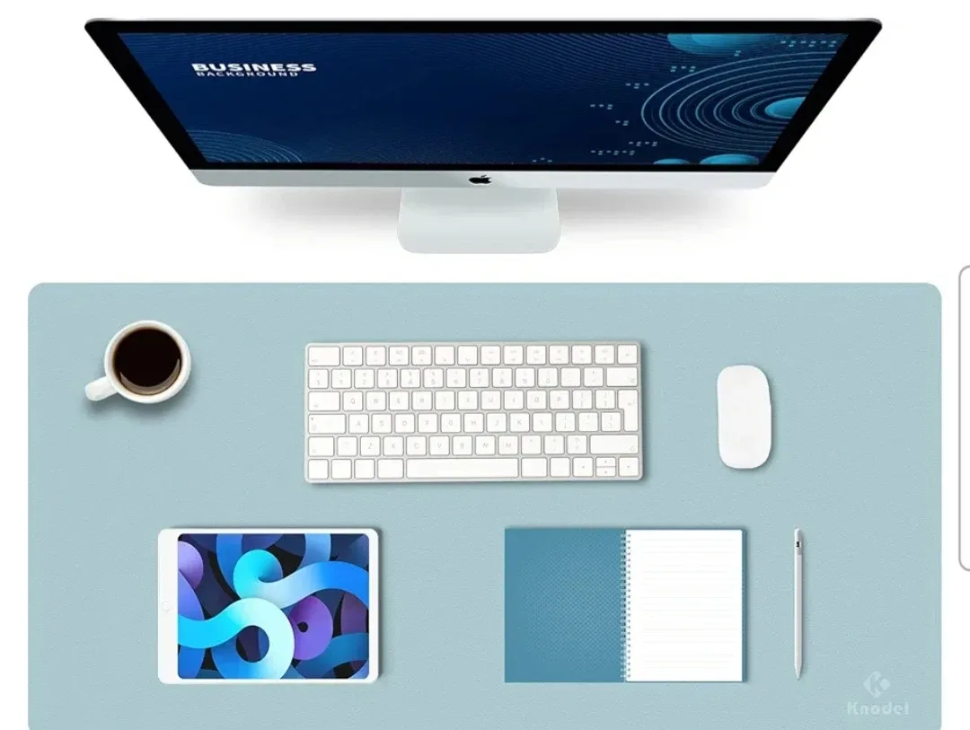 Multifunctional Desk Pad - Light Blue