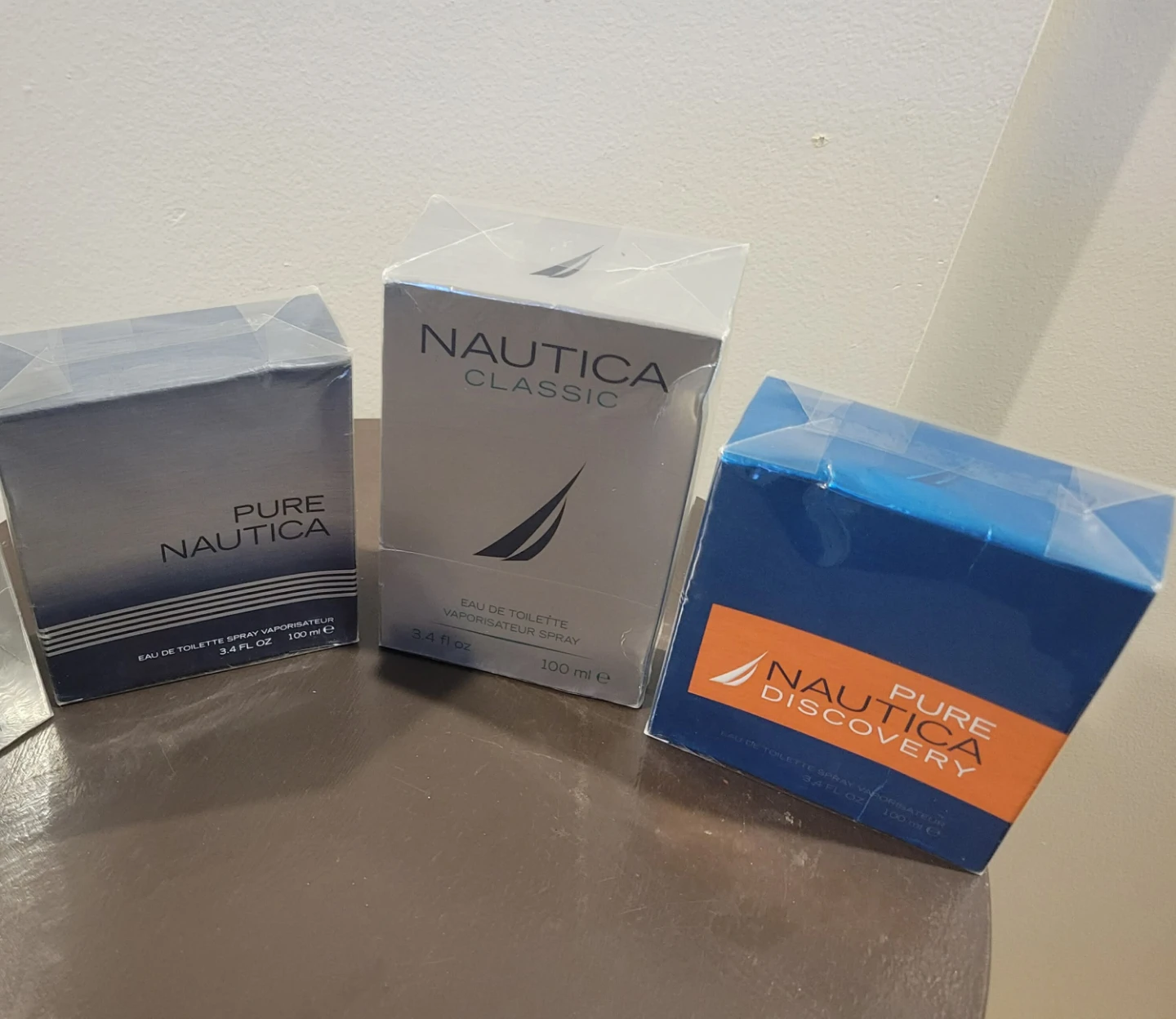 New Nautica Classic, Pure Nautica & Discovery 3.4 fl oz