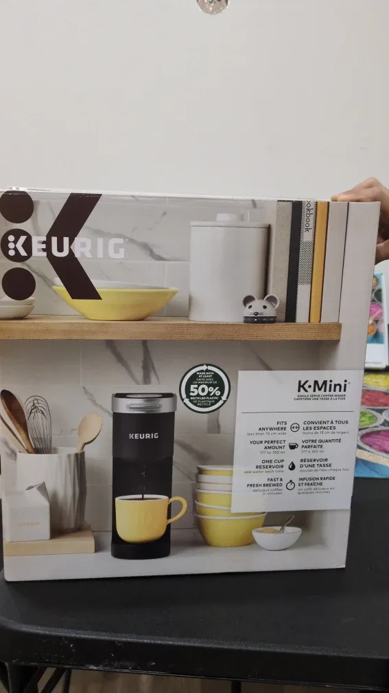 New Keurig K-Mini Single Serve Coffee Maker - Matte Black