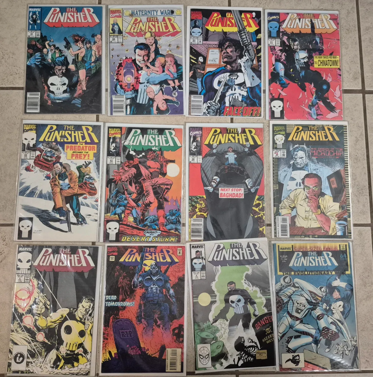 The Punisher Comic Book Lot - Marvel image indicator(2)