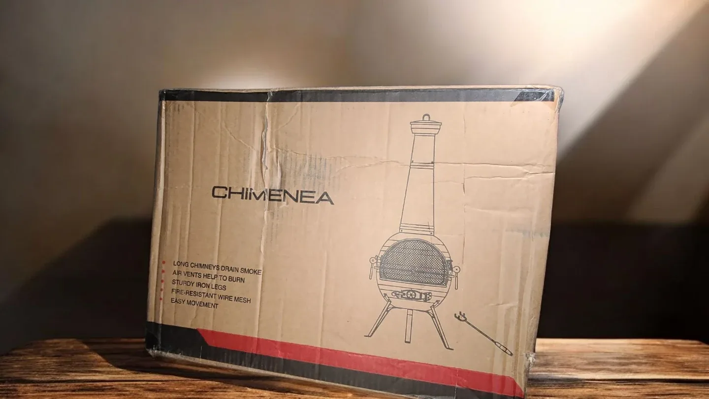 Black Chiminea Outdoor Fireplace image indicator(10)