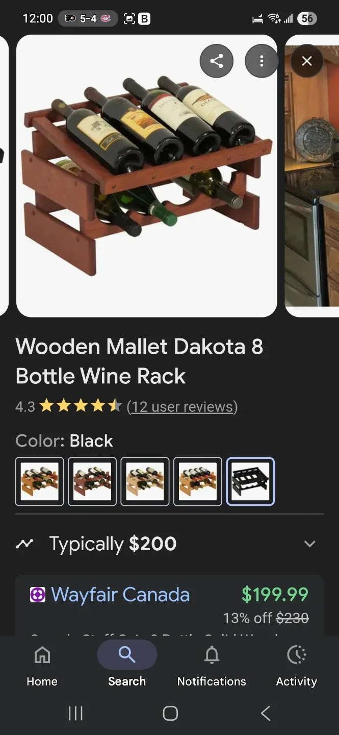 Wooden Wine Rack  🍇🍷 image indicator(8)