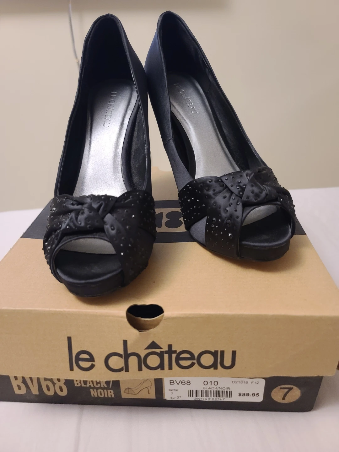 Le Chateau Black Heels - Size 7 - photo 3