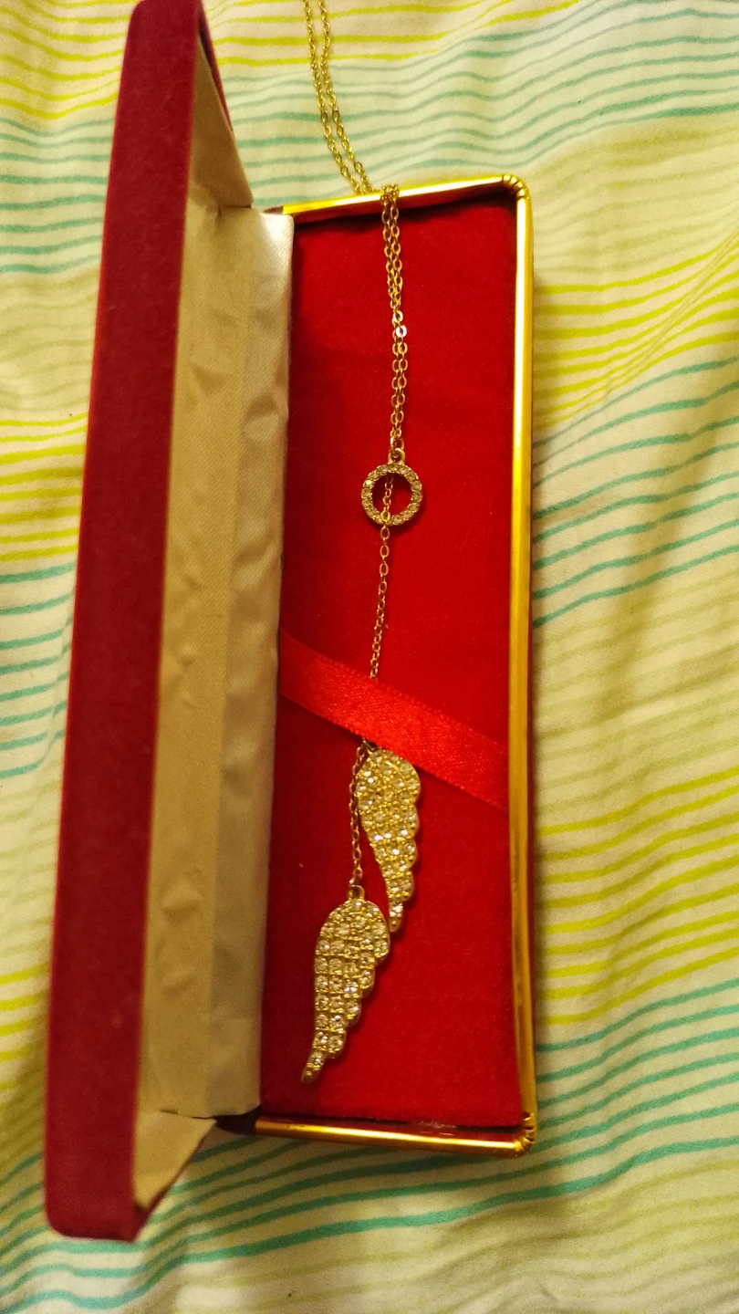 Victoria secret angel necklace