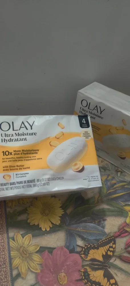 New Olay Ultra Moisture Hydratant Soap 4 x 3 soap image indicator(2)