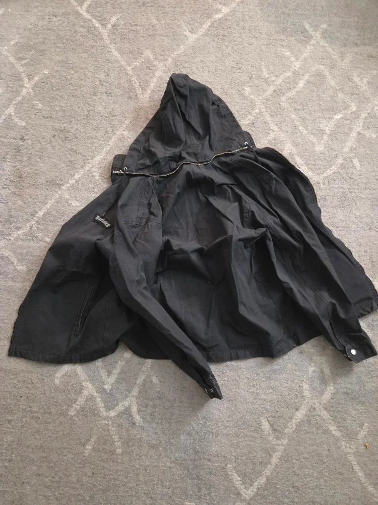 Darkstar Black Cotton Jacket - Size M