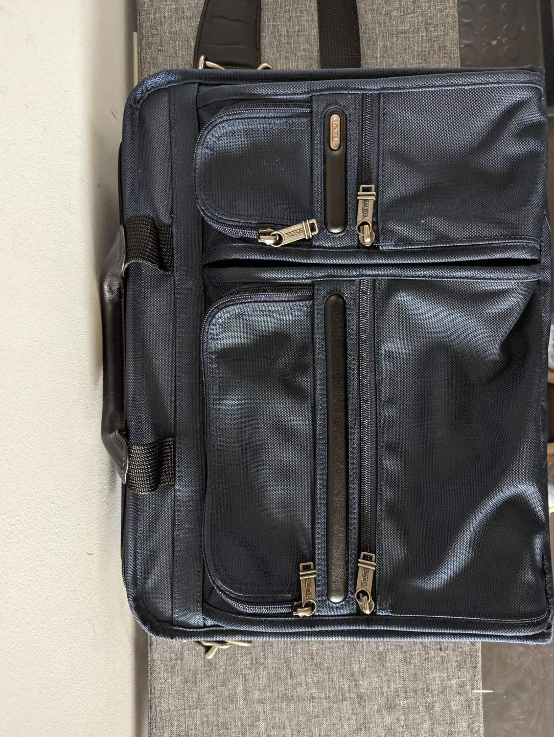 Tumi Blue Laptop Bag