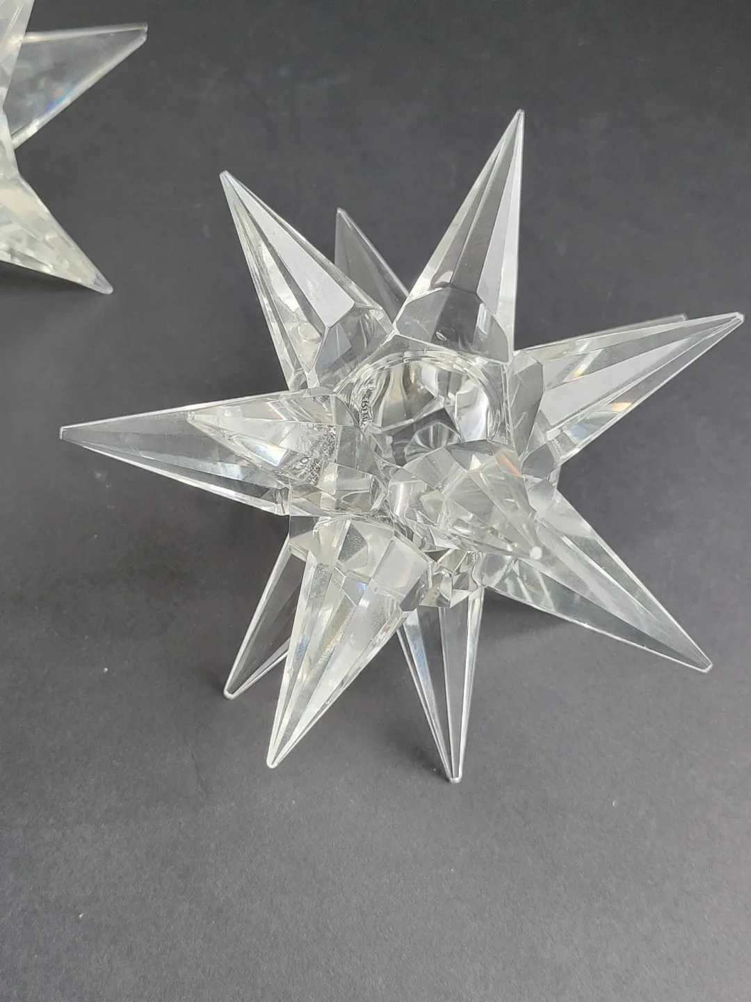 Mid Century Modern Rosenthal Starburst crystal candle holders image indicator(8)