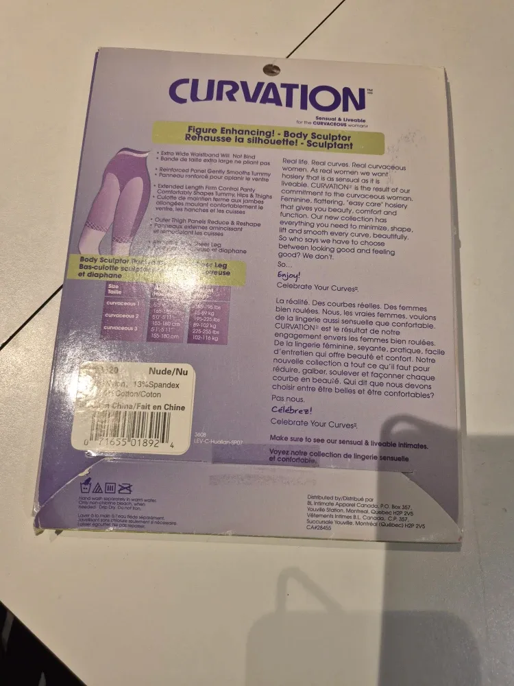 Curvation Pantyhose - Nude/Nu - Size MD image indicator(2)