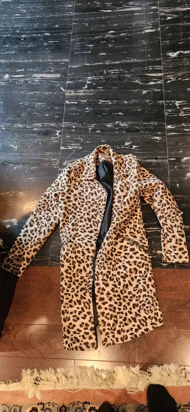 Noisy May Leopard Print Jacket image indicator(2)