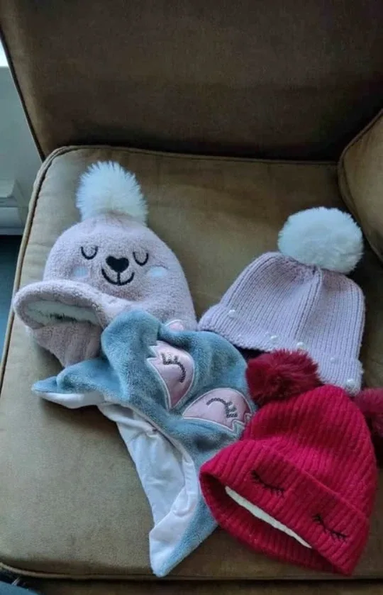 Bundle toddler girl Hats - Cute & Warm!