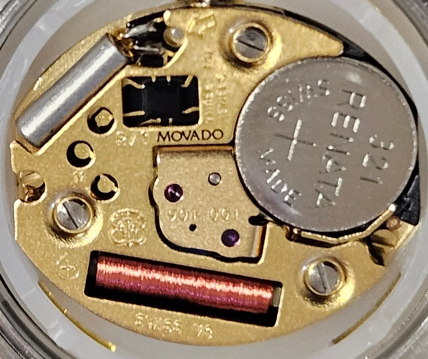 Movado Museum Ladies Stainless Steel Watch Model No. 84 A1 1701 image indicator(5)