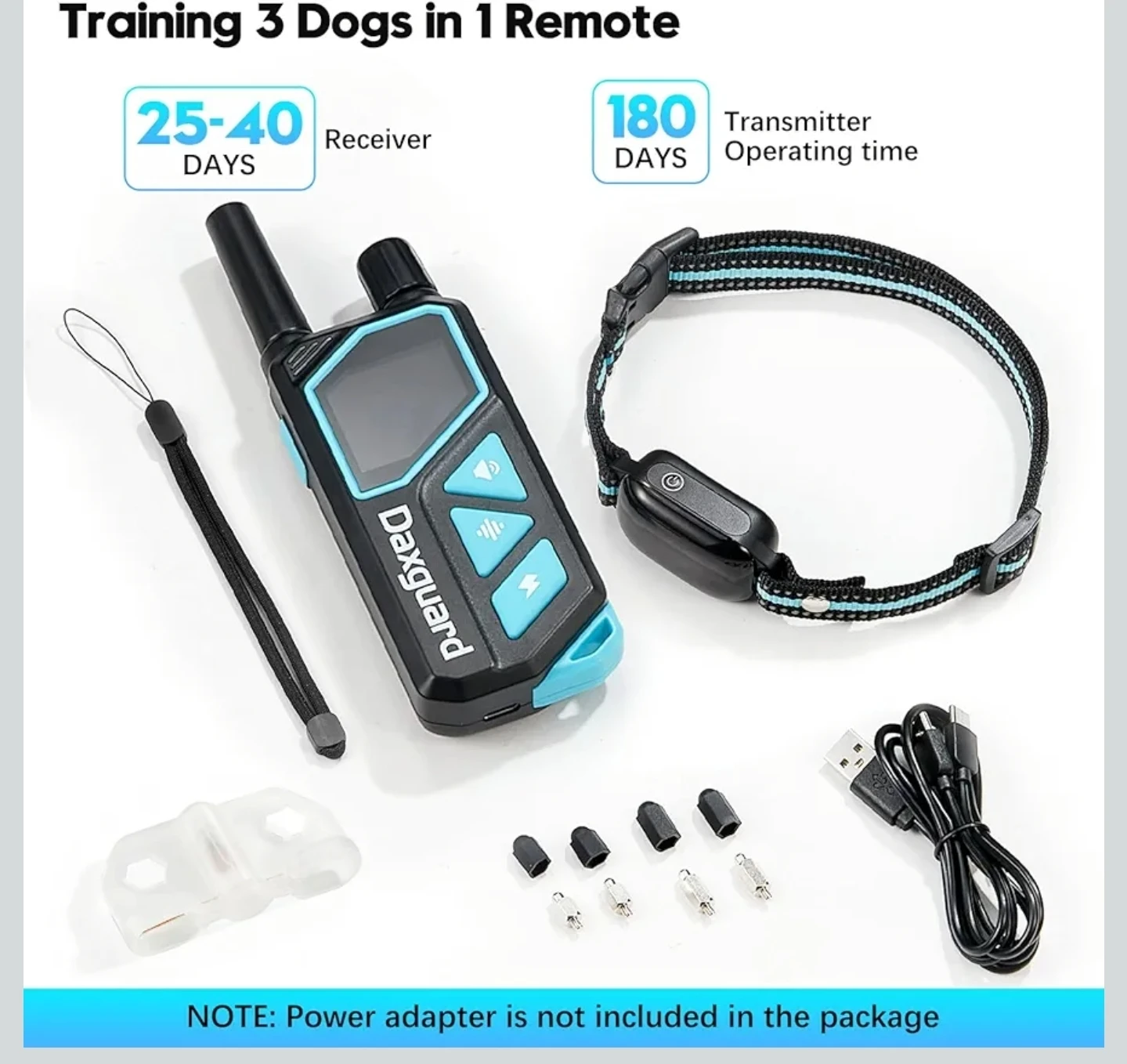 Dog Shock Collar with Remote - photo 2
