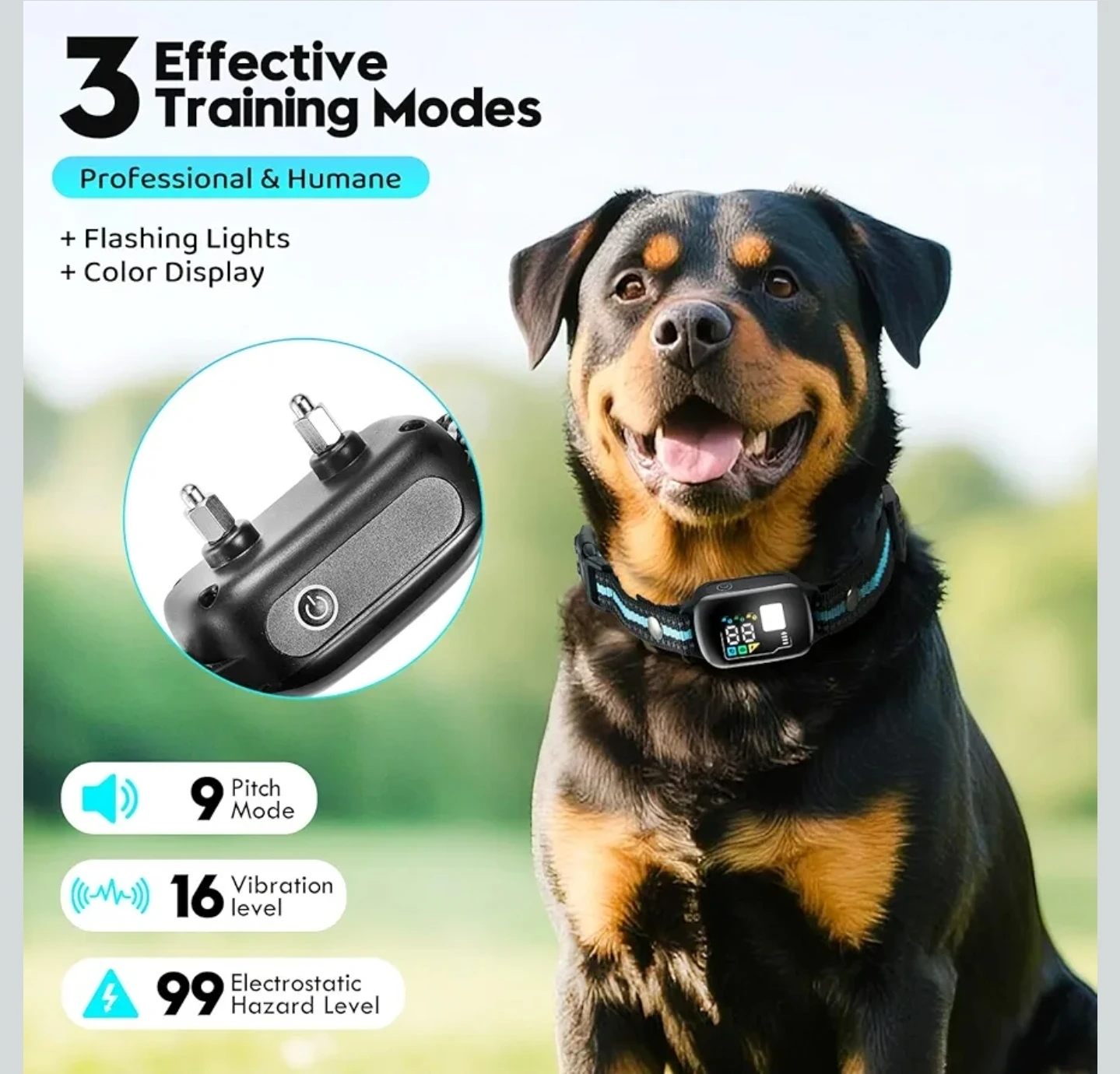 Dog Shock Collar with Remote - photo 3