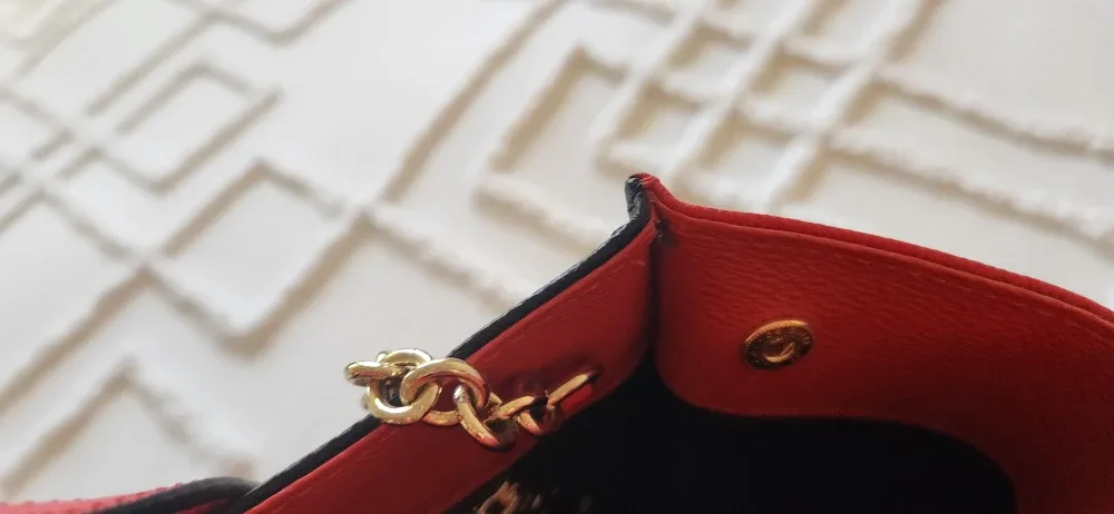 Carolina Herrera Tote Bag - Red & Black image indicator(3)