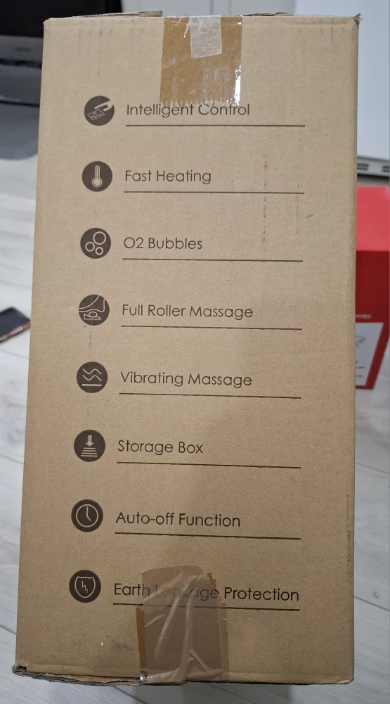 MaxKare Foot Spa Massager w/ Rollers - photo 2
