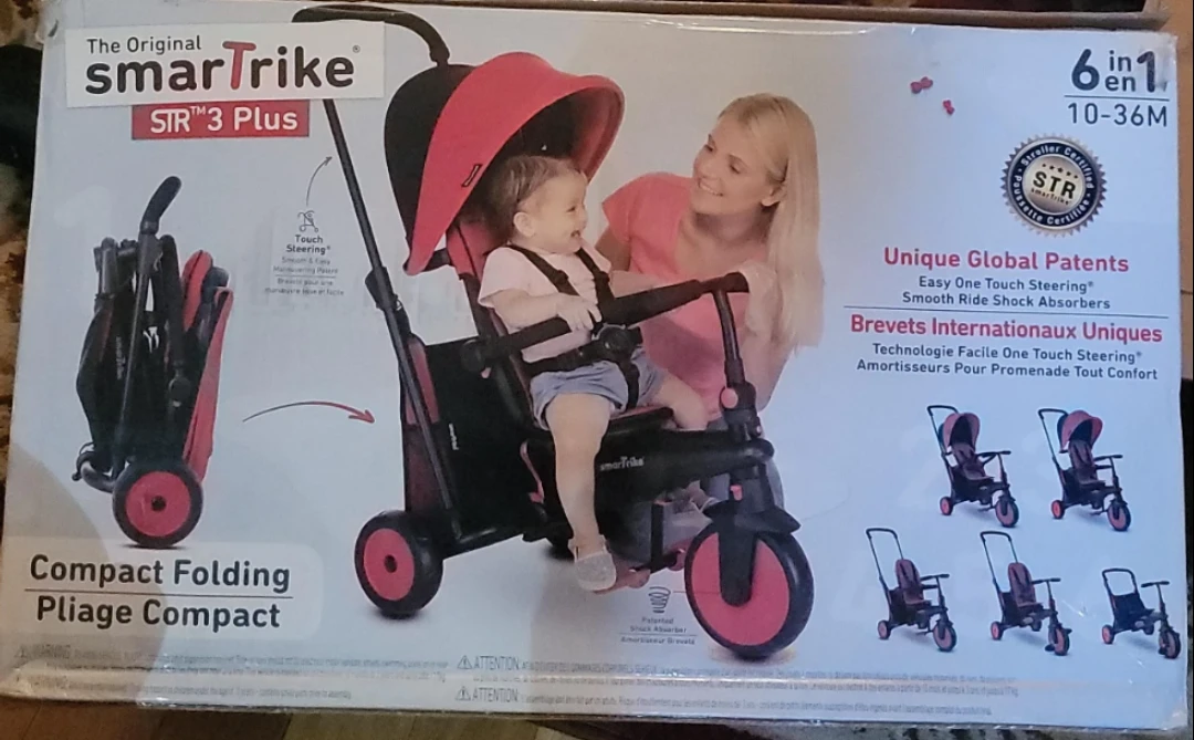 Smartrike STR3 Plus 6-in-1 Trike (10-36M)